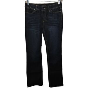 Talbots Flawless Five-Pocket Dark Wash Boot Cut Jeans